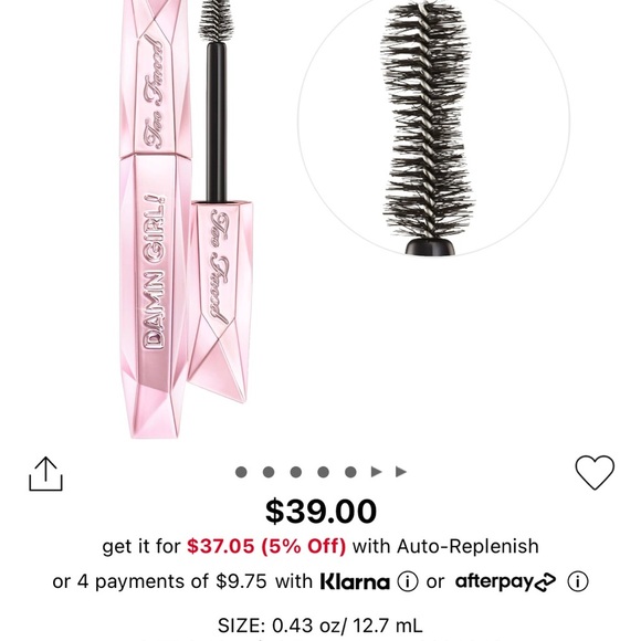 Too Faced DAMN GIRL! Mascara - Picture 3 of 5